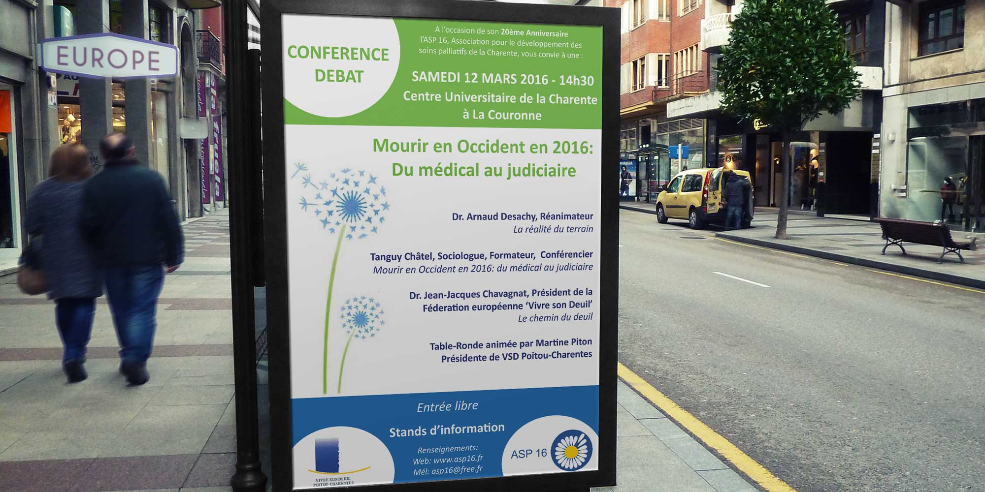 affiche urbaine