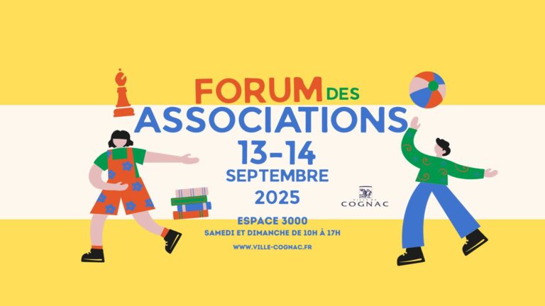 Forum des associations2025 de la ville de Cognac